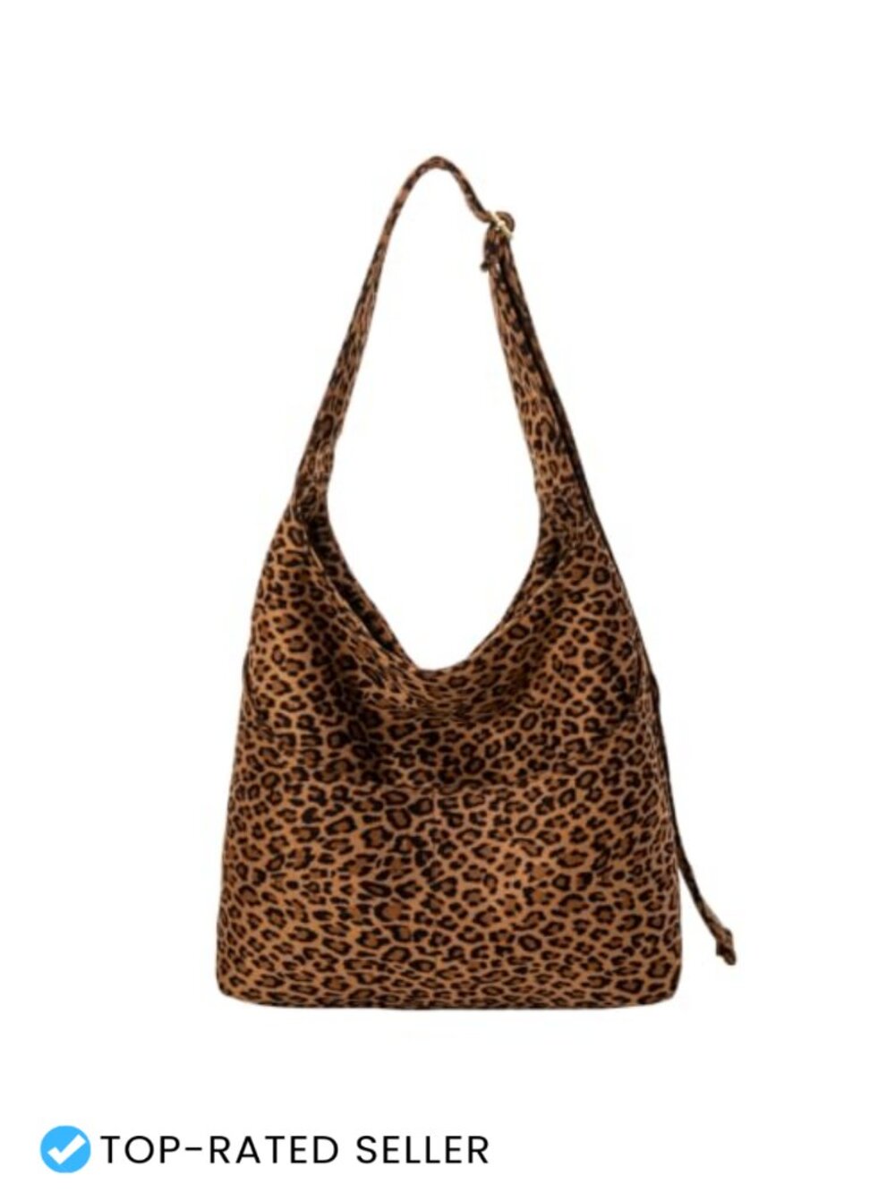 Large Slouchy Hobo Shoulder Bag Faux Suede Crossbody Purse Women